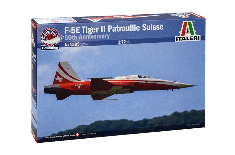 Italeri 1395 F-5E TIGER ll PATROUILLE SUISSE 50th ANNIVERSARY  1:72