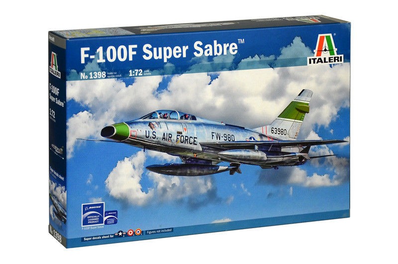 Italeri 1398 F-100F SUPER SABRE  1:72
