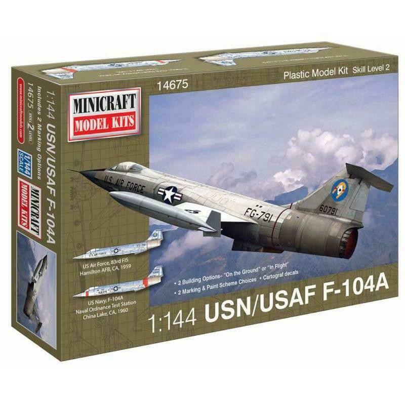 Minicraft 14675 F-104A USN/USAF 1:144