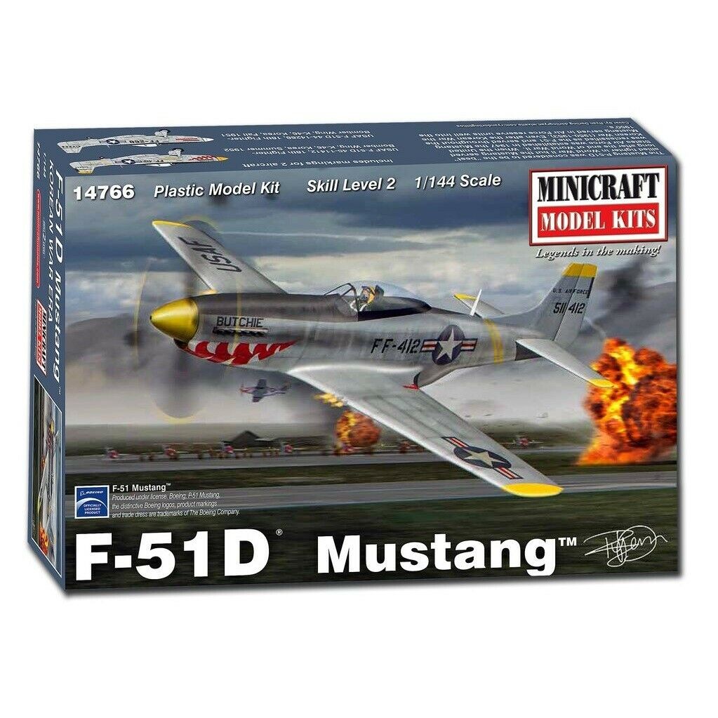 Minicraft 14766 F-51D "Mustang" 1:144