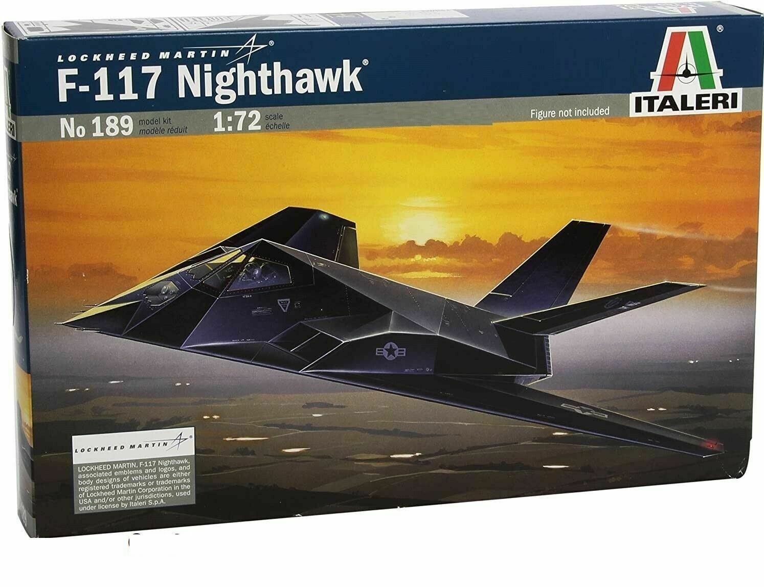 Italeri 189 F-117A NIGHTHAWK  1/72