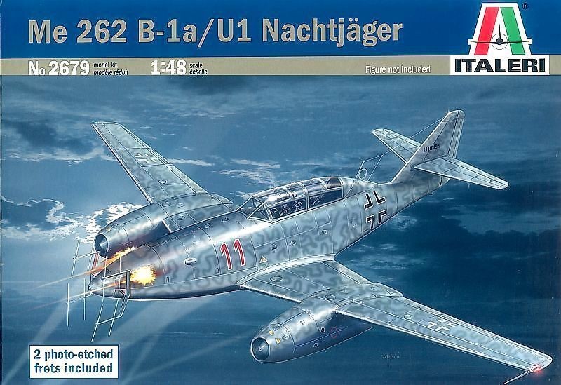 Italeri 2679 Messerschmitt Me 262 B - 1a / U1  1:48