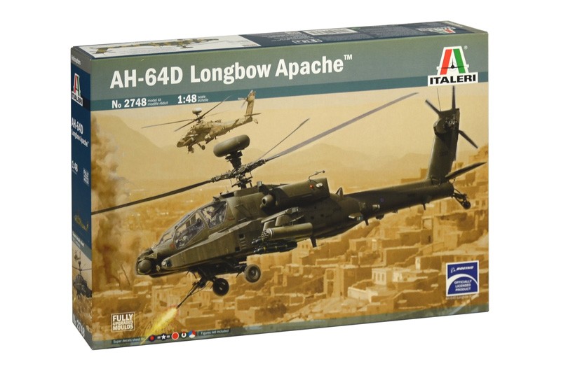 Italeri 2748 AH-64D LONGBOW APACHE  1:48