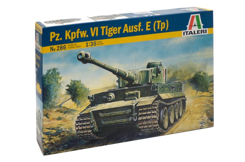 Italeri 286 Pz. Kpfw. Vi Tiger Ausf. E ( Tp ) 1:35