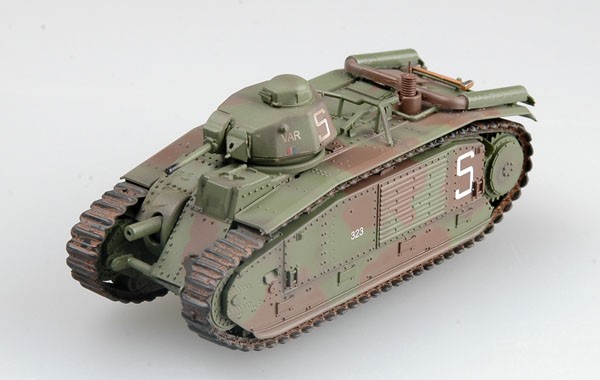 Easy Model 36158 Char B1 French Bi bis tank s/n 323 VAR, of 2nd company, June 1940  1:72