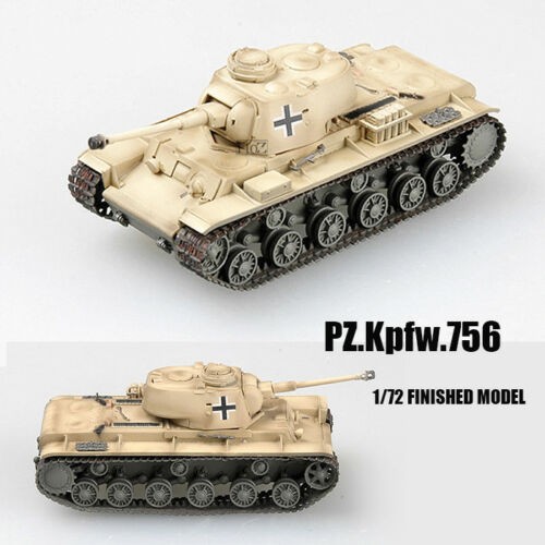 Easy Model 36285 KV-1 Pz.Kpfw.756(r) 22nd Armored Div. 1:72