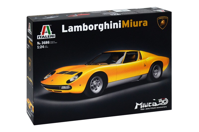 Italeri 3686 Lamborghini Miura 1:24