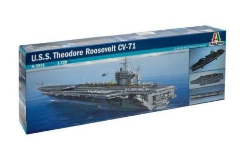 Italeri 5531 U.S.S. Theodore Roosevelt Cv-71 1:720 