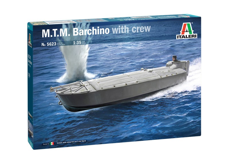 Italeri 5623 M.T.M. Barchino with crew  1/35