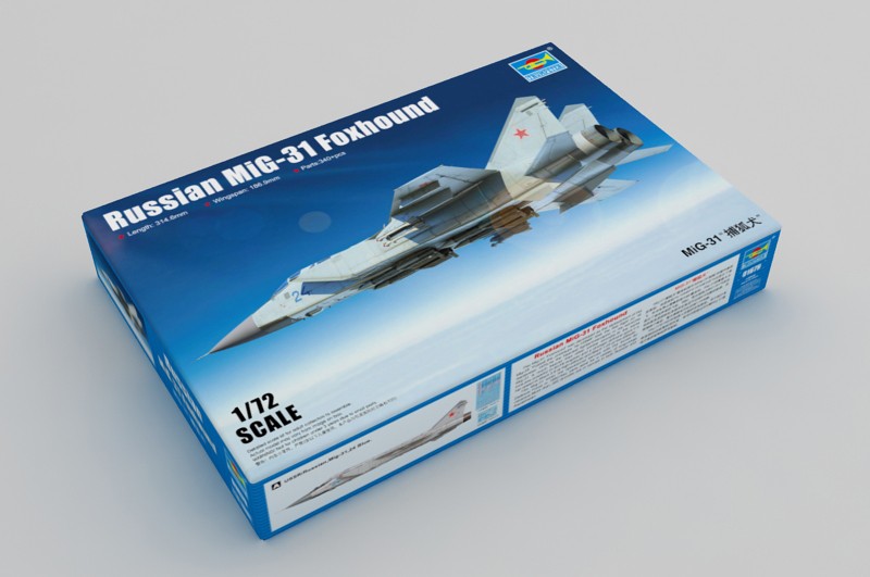 Trumpeter 01679 Russian MiG-31 Foxhound 1:72