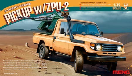 Meng VS-005 Pickup W/ ZPU-2   1:35