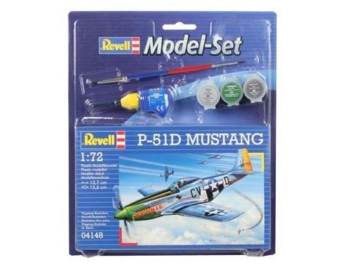 Revell 64148 P-51D Mustang  1:72  " Model Set "