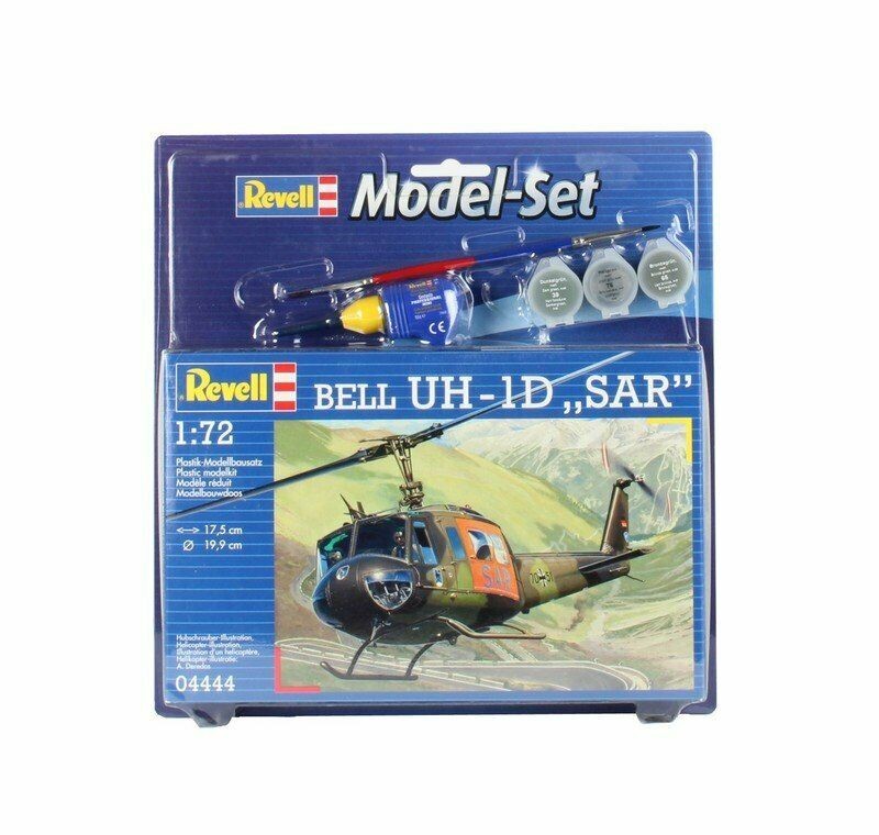 Revell 64444 Bell UH-1D SAR  1:72  " Model Set "