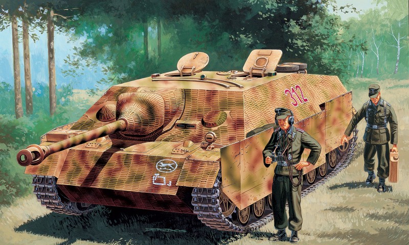 Italeri 6488 Sd.Kfz.162 Jagdpanzer IV Ausf.F  1:35