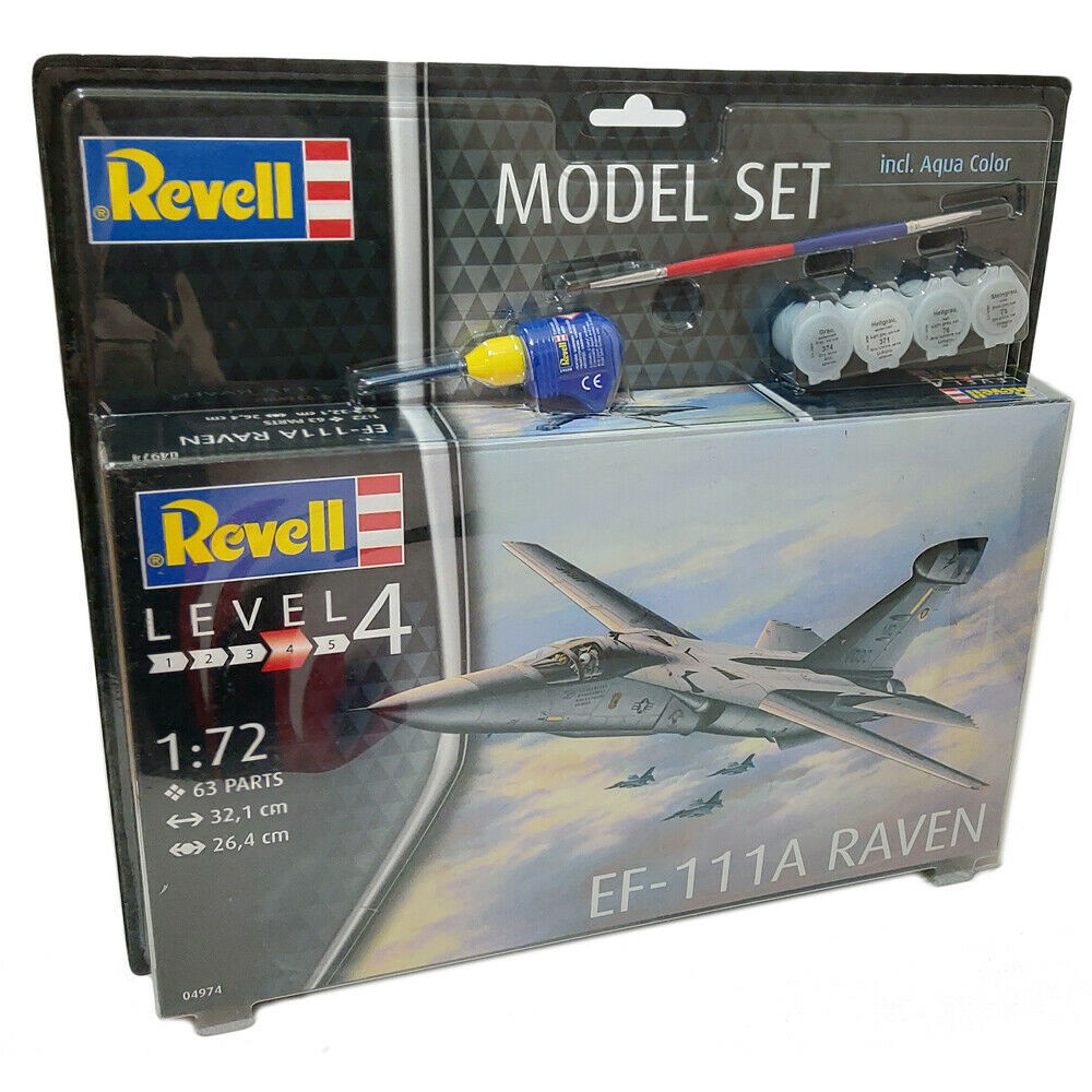Revell 64974 EF-111A Raven 1:72  " Model Set "