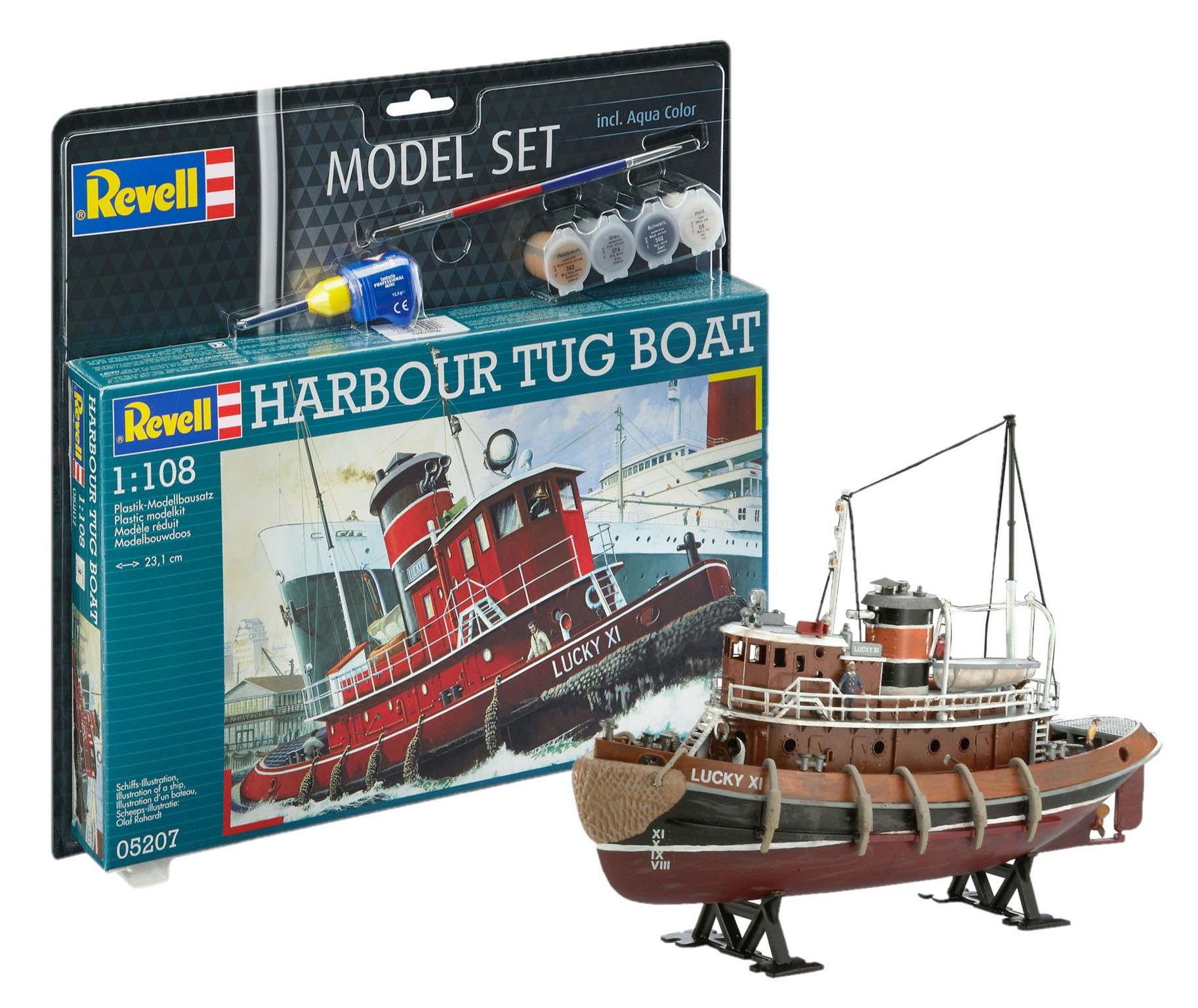 Revell 65207 Harbour Tug 1:108  " Model-Set "