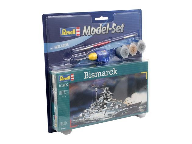 Revell 65802 Bismarck 1:1200  " Model-Set "