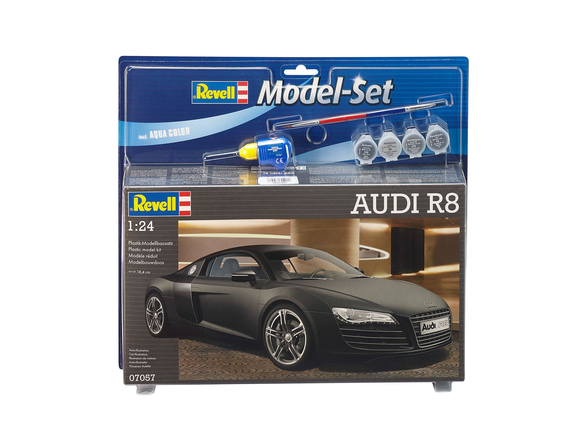 Revell 67057 Audi R8  1:24   " Model-Set "