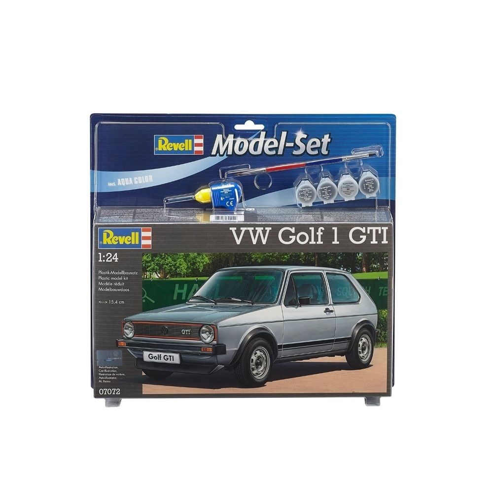 Revell 67072 VW Golf 1 GTI 1:24  " Model- Set "