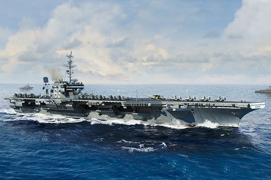 Trumpeter 06714 USS Kitty Hawk CV-63   1/700
