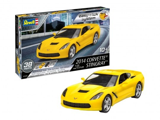 Revell 67449 Corvette Stingray 2014  1:25   " Easy-Click "