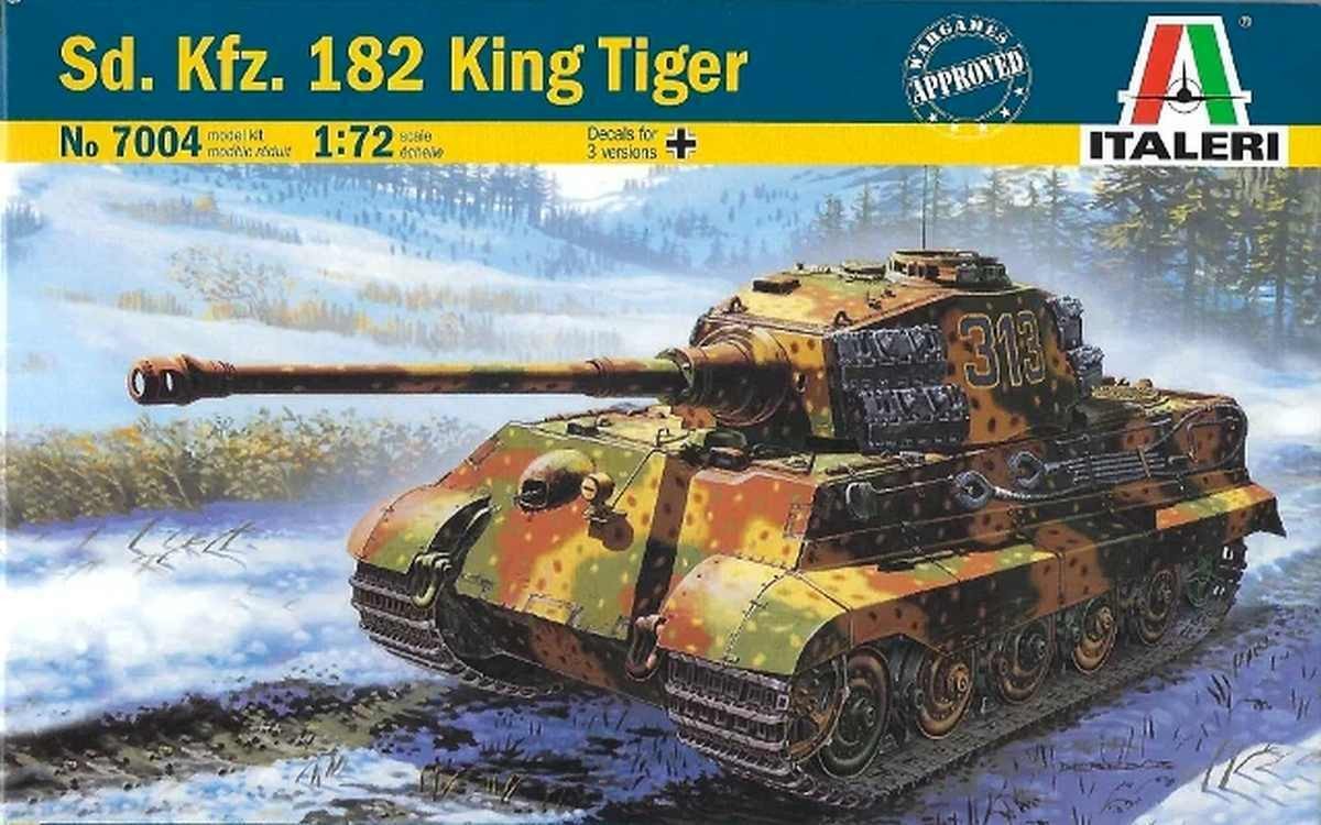 Italeri 7004 Sd. Kfz. 182 King Tiger  1/72