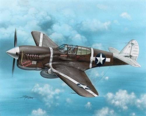 Special Hobby 72149 P-40F Warhawk “Guadalcanal Hawks”  1:72