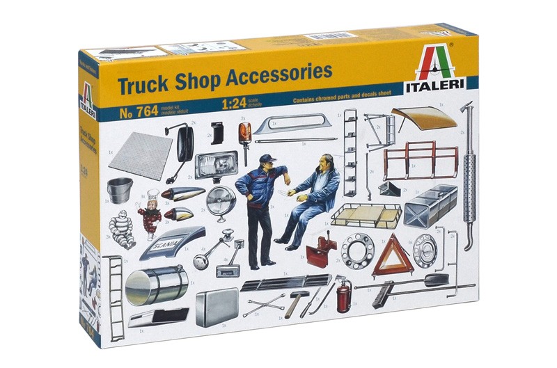 Italeri 764 Truck Shop Accessories  1:24