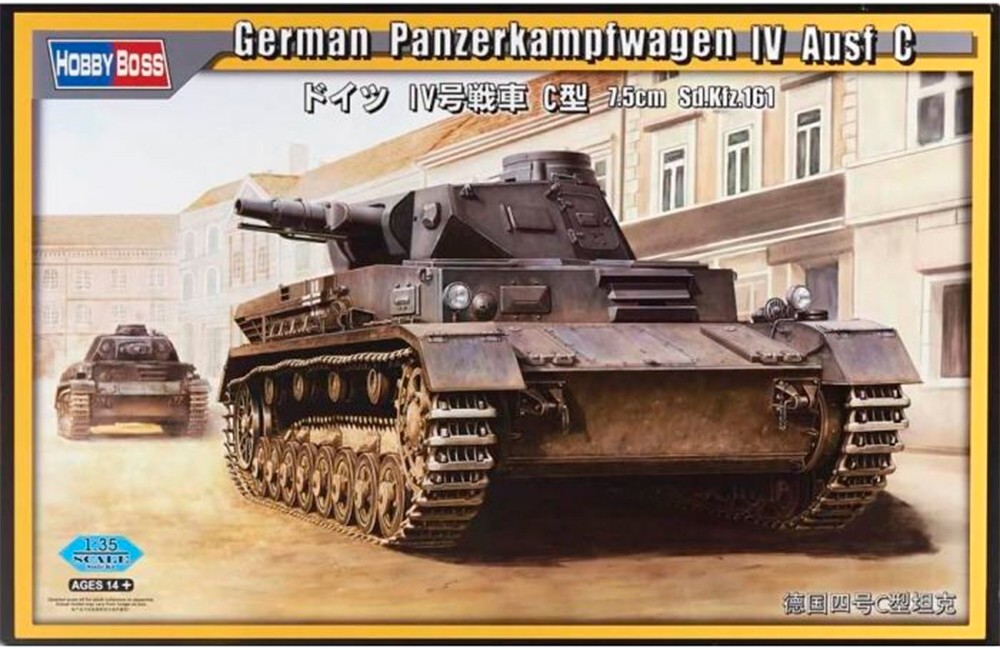 Hobby Boss 80130 German Panzerkampfwagen IV Ausf C  1/35