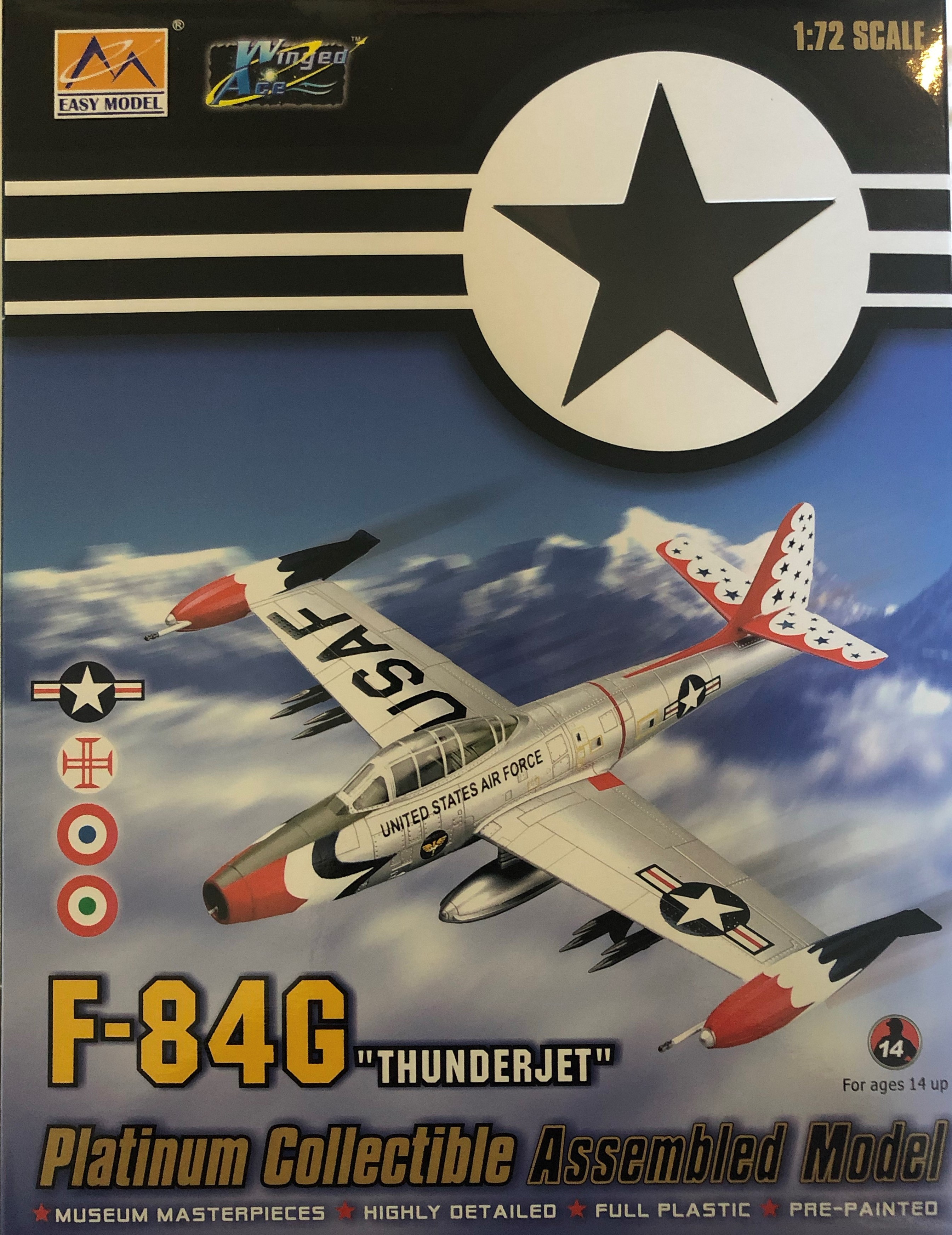 Easy Model 36801 F-84G USAF Air THUNDERBIRDS, 1955  1:72