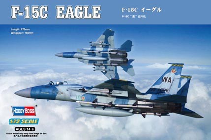 Hobby Boss 80270 Caça F-15C "Eagle"  1:72