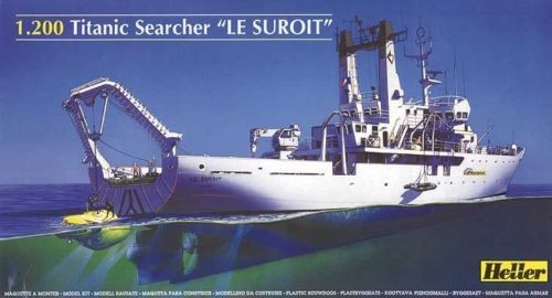 Heller 80615 Titanic Searcher Le Suroit  1:200