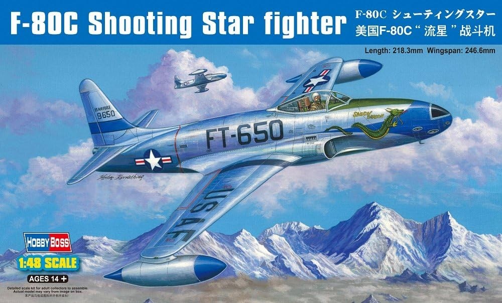 Hobby Boss 81725 F-80C Shooting Star fighter  1/48