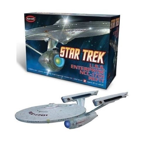 Polar Lights 820 U.S.S. Enterprise NCC-1701 REFIT Star Trek 1:1000