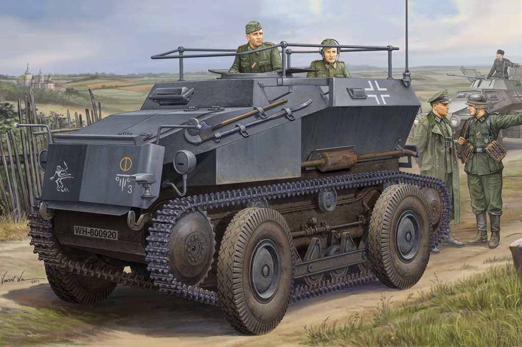 Hobby Boss 82491 German Sd.Kfz.254 Tracked Armoured Scout Car 1/35