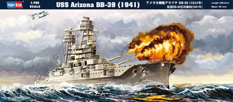 Hobby Boss 83401 USS Arizona BB-39 (1941)  1/700