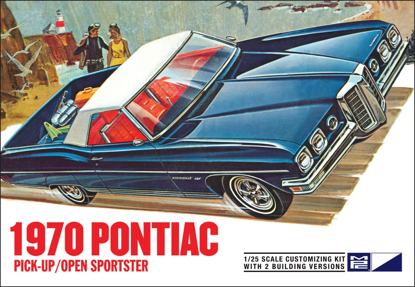 MPC 840 Pontiac Catalina Pick-up Conversível 1970 1:25