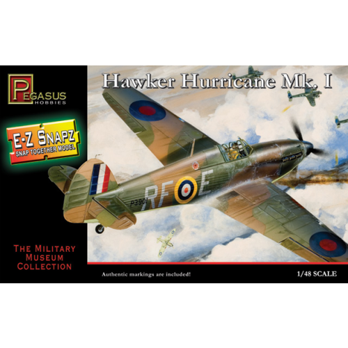 Pegasus 8411 Hawker Hurricane Mk.1 I  1:48  " SNAP "