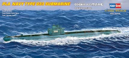 Hobby Boss 87010 PLA Navy Type 033 Submarine 1:700