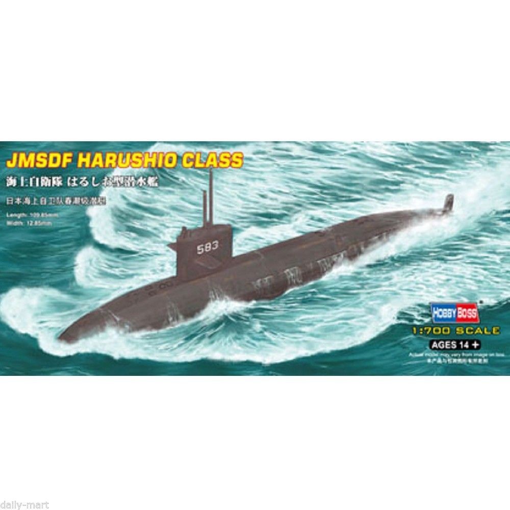 Hobby Boss 87018 JMSDF Harushio Class Submarine 1:700