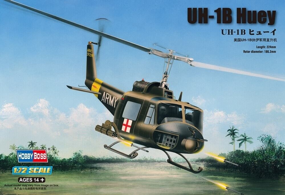 Hobby Boss 87228 UH-1B Huey 1/72
