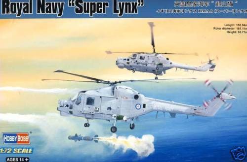Hobby Boss 87238 Royal Navy Lynx HMA.8 (Super Lynx) 1/72