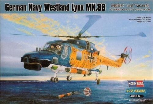 Hobby Boss 87239 German Navy Westland Lynx MK.88  1/72