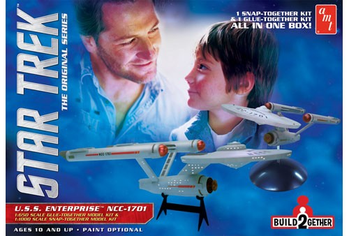 Amt 913 Star Trek U.S.S. Enterprise NCC-1701   1:650 e 1:1000
