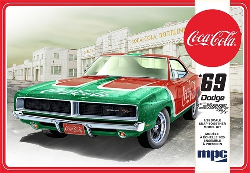 MPC 919 DODGE CHARGER RT 1969 COCA COLA 1:25 