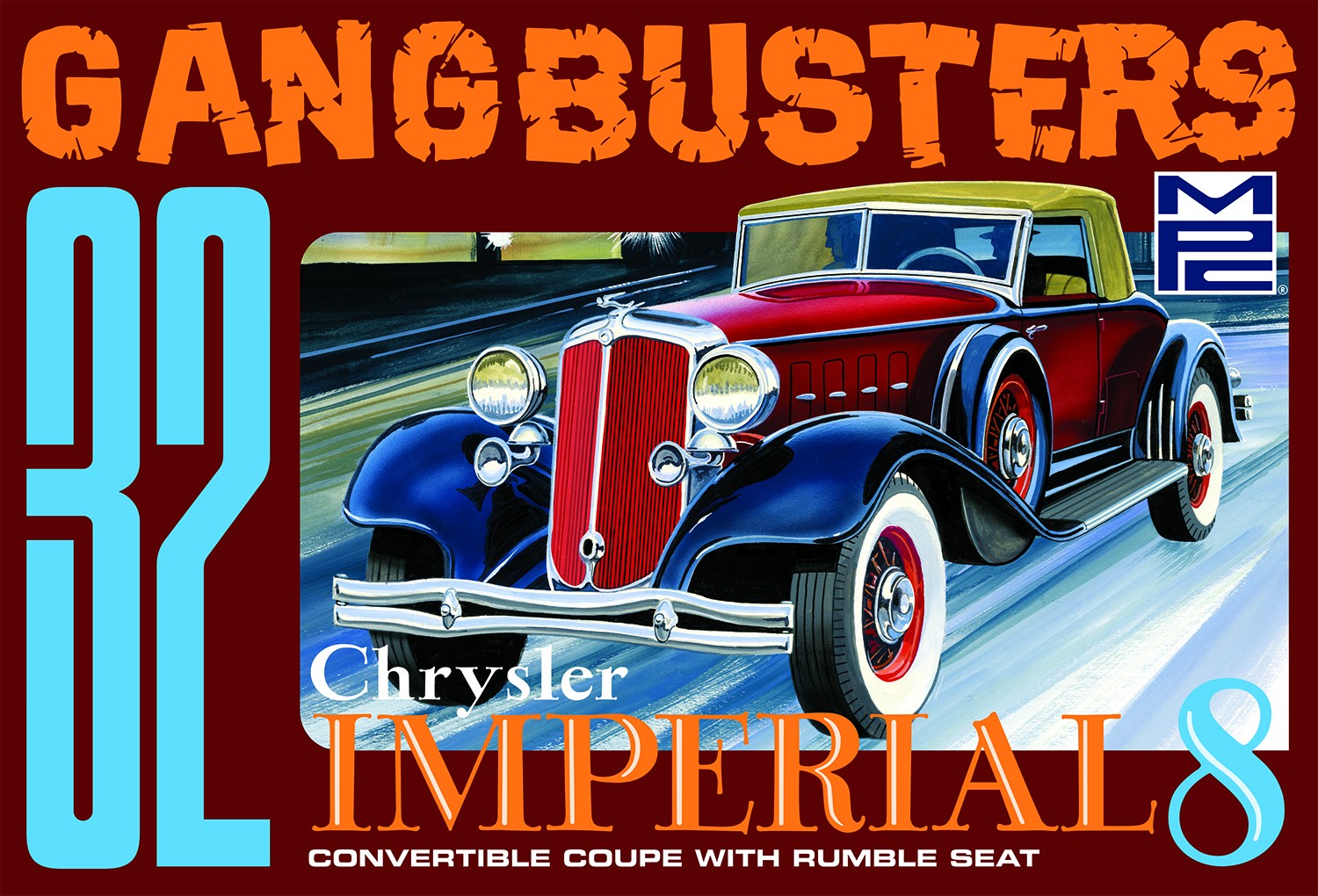 MPC 926 CHRYSLER IMPERIAL "GANGBUSTERS" 1932  1:25