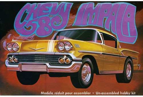 Amt 931 Chevy Impala 1958 1:25 