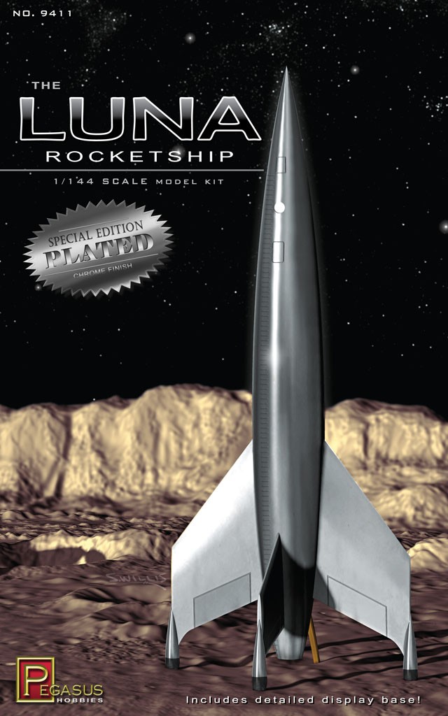 Pegasus 9411 The Luna Rocketship  1:144