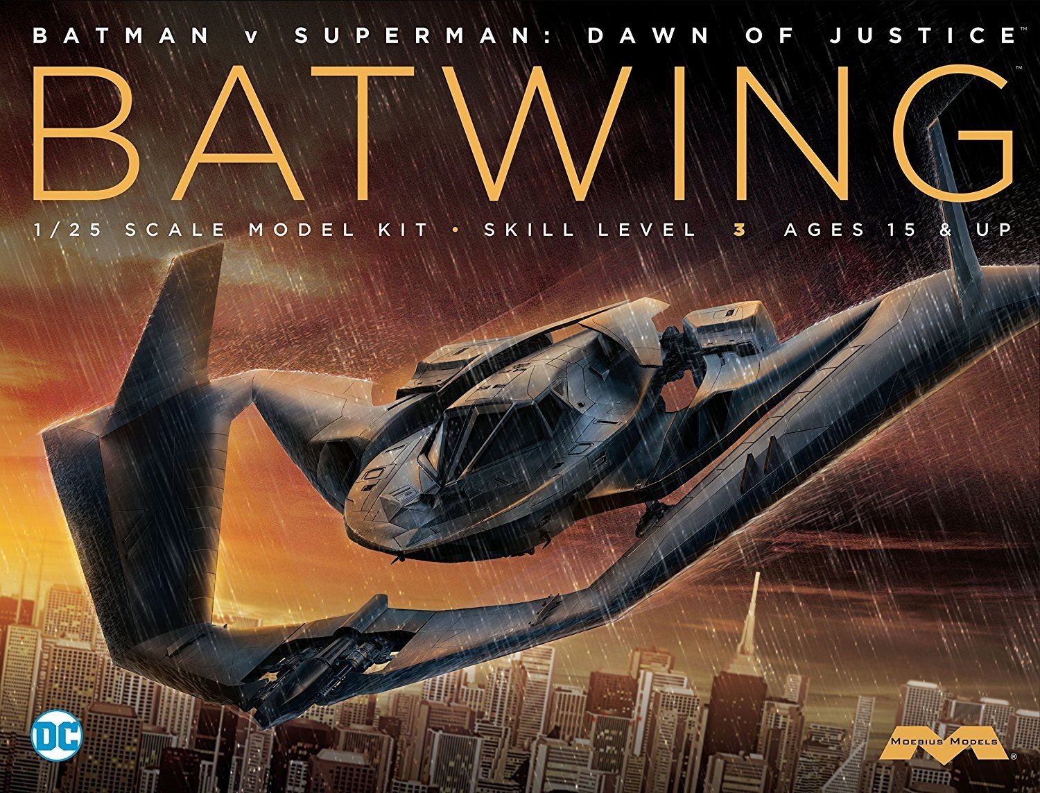 Moebius 969 Batman Batwing  1/25
