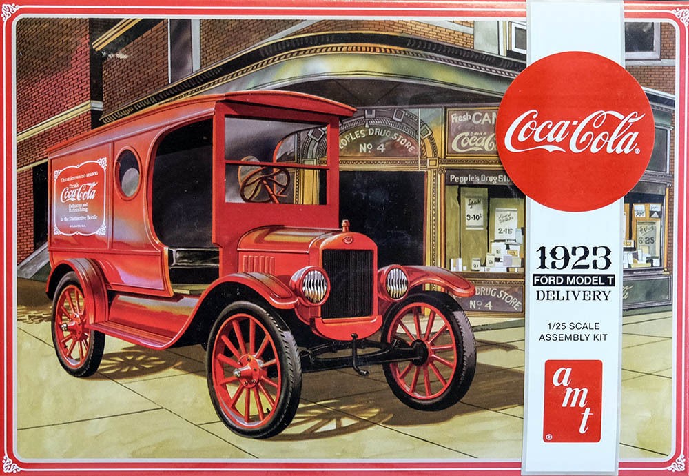 Amt 1024 Coca-Cola 1923 Model T Delivery 1:25